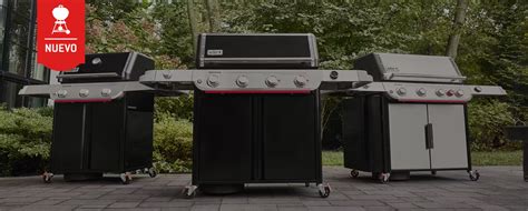 Variedad de barbacoas de gas Weber