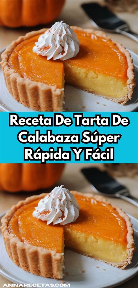 Tarta de calabaza con un toque de canela y color anaranjado