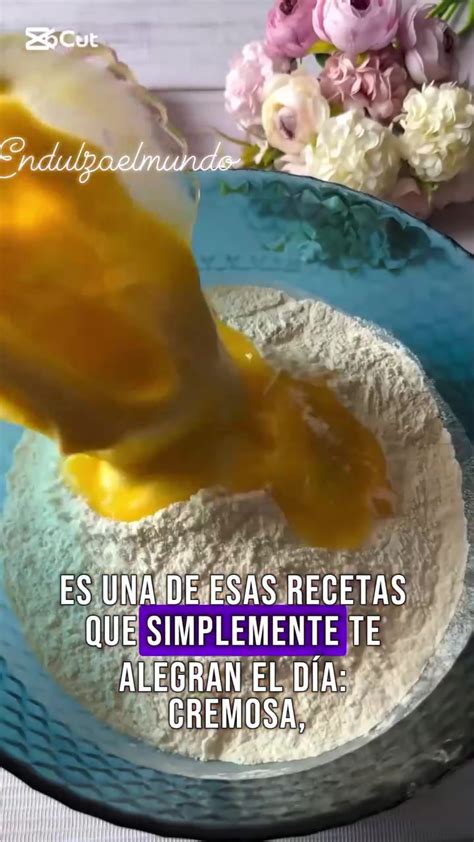 Mezcla de margarina, azúcar, yemas y chocolate