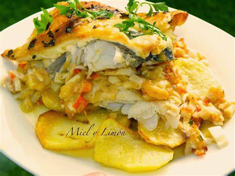 Ingredientes para merluza gratinada con alioli