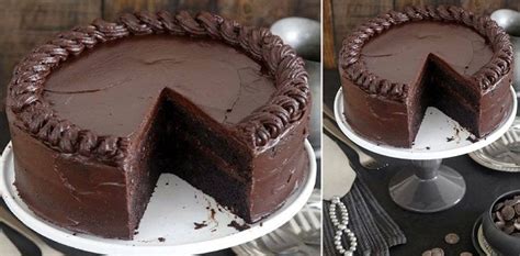 Torta marmoleada con textura esponjosa y cobertura de chocolate