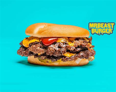 Menú de MrBeast Burger