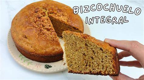 Ingredientes para bizcocho de harina integral