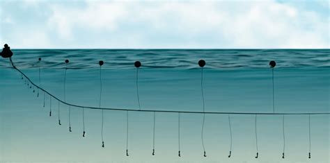 Barco de pesca artesanal con palangre