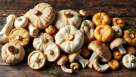 Variedades de champiñones para asar