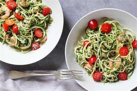 Zoodles con salsa pesto