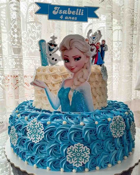 Torta de Frozen 2 con Ahtohallan