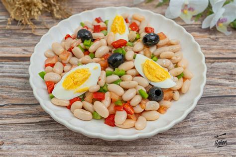 Empedrat: ensalada de judías blancas y bacalao