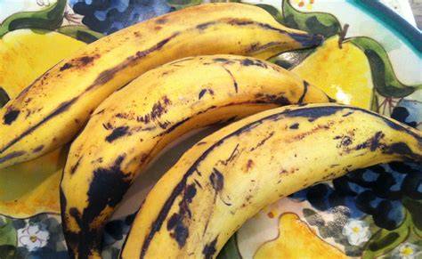 Plátanos maduros
