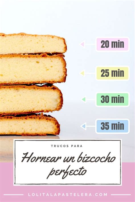 Consejos para hornear un bizcocho perfecto