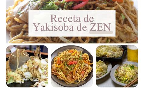Plato de Yakisoba con sus ingredientes característicos