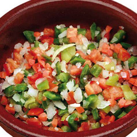 Verduras picadas para sofrito