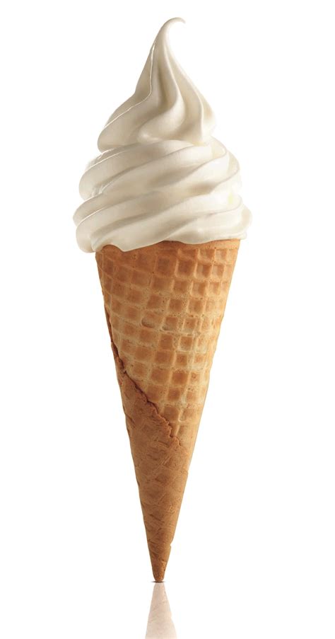 Helado de horchata en cono