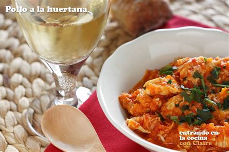 Pollo a la huertana