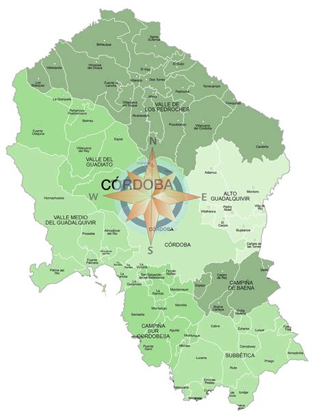 Mapa de Córdoba con los lugares emblemáticos para probar el pastel cordobés