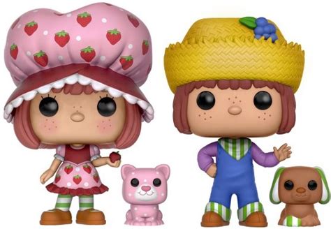Personajes de Tarta de Fresa en estilo Funko Pop