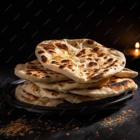 Pan Naan recién horneado