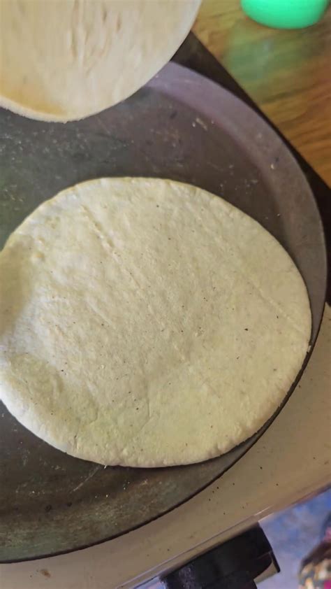 Sartén calentando tortillas
