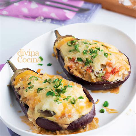 Gratinado de berenjenas con tomate en freidora de aire