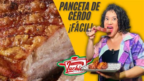 Tabla nutricional de la panceta de cerdo cocinada en freidora de aire
