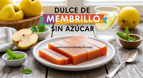 Ingredientes para dulce de membrillo