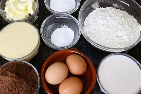 Ingredientes para bizcocho de cuajada