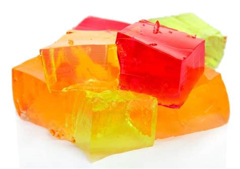 Tabla de alimentos que afectan la gelificación de la gelatina