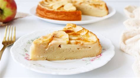 Pie de manzana sin horno con base de galleta