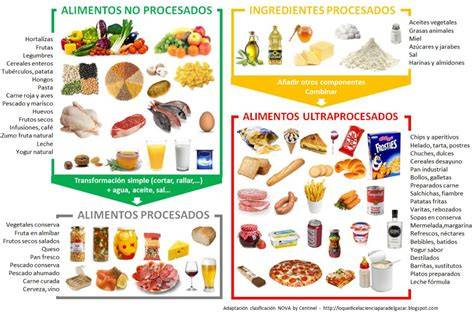 Comparación de ingredientes frescos y procesados en pizzas