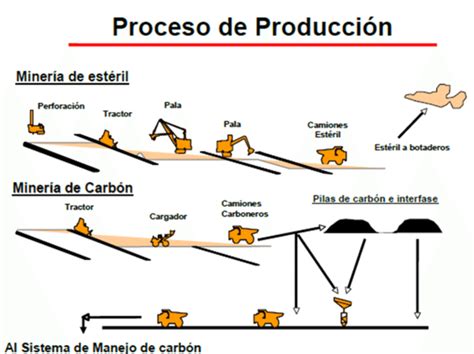 Esquema del proceso de fabricación del carbón vegetal
