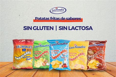 Variedades de patatas fritas sin gluten