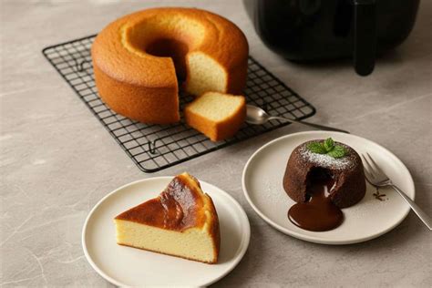 Postres caseros hechos en airfryer