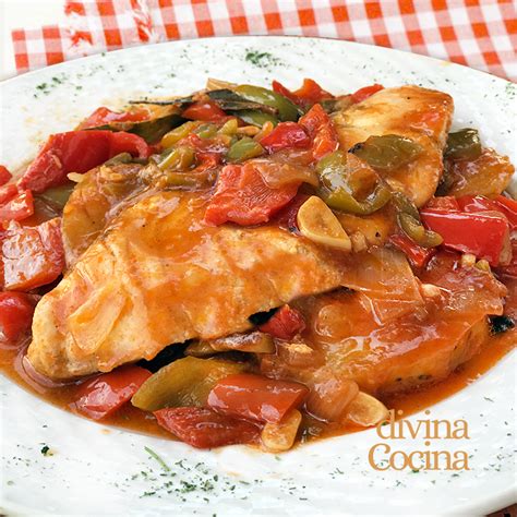 Ingredientes para pescado a la roteña