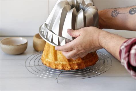 Torta horneada lista para desmoldar