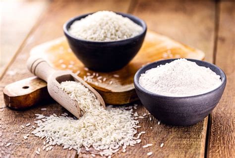 Tipos de harina de arroz y sus características