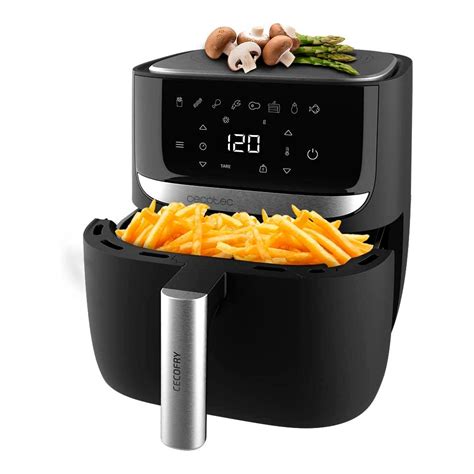 Freidora de aire y alimentos saludables