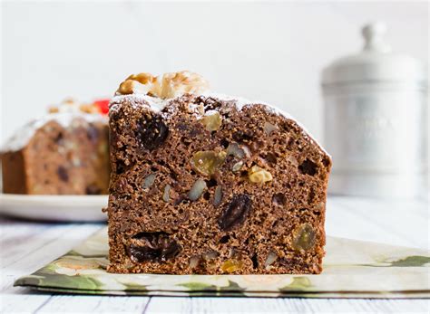 Torta galesa con frutos secos y glaseado