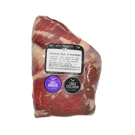 Ubicación de la tapa de asado en la res
