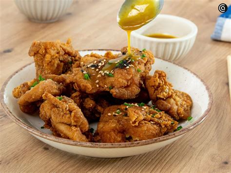 Ingredientes para pollo frito coreano