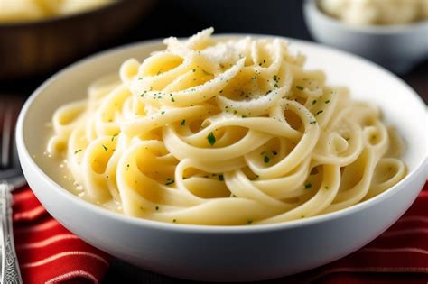 Plato de pasta con boletus y queso parmesano