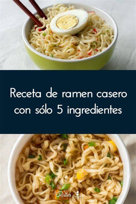 Gráfico comparativo de nutrientes en ramen instantáneo vs. ramen casero