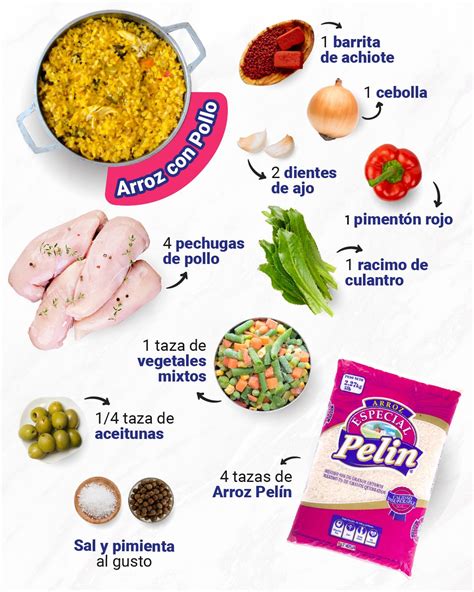 Ingredientes frescos para arroz con pescado