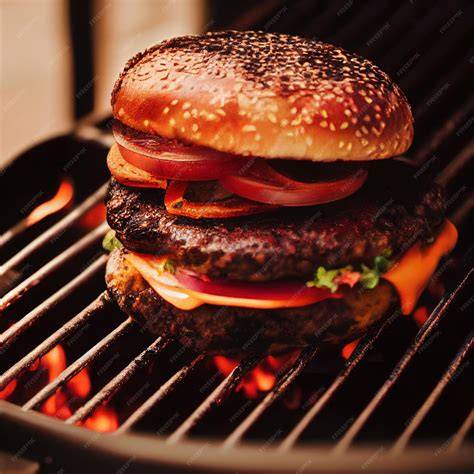 Hamburguesa a la parrilla