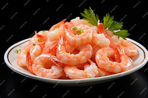 Gambas peladas y limpias