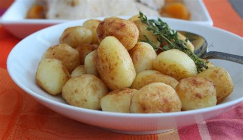 Batatas cocidas y machacadas
