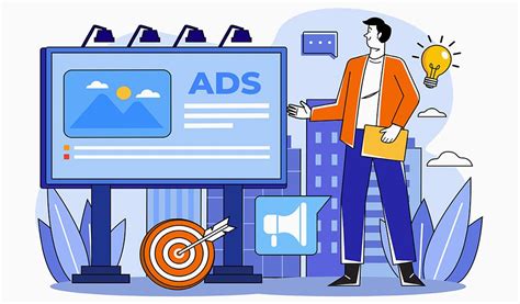 Iconos de personalización y publicidad digital