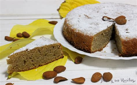 Bizcocho de almendras sin harina