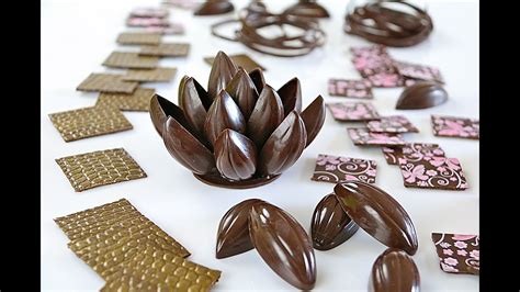Decoraciones de chocolate caseras