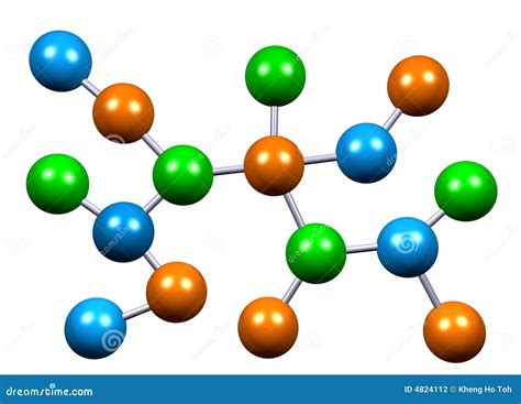 Esquema de la estructura de una molécula de limón