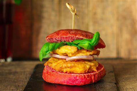 Hamburguesa de carne roja gourmet